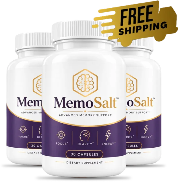 Memosalt capsule bottles